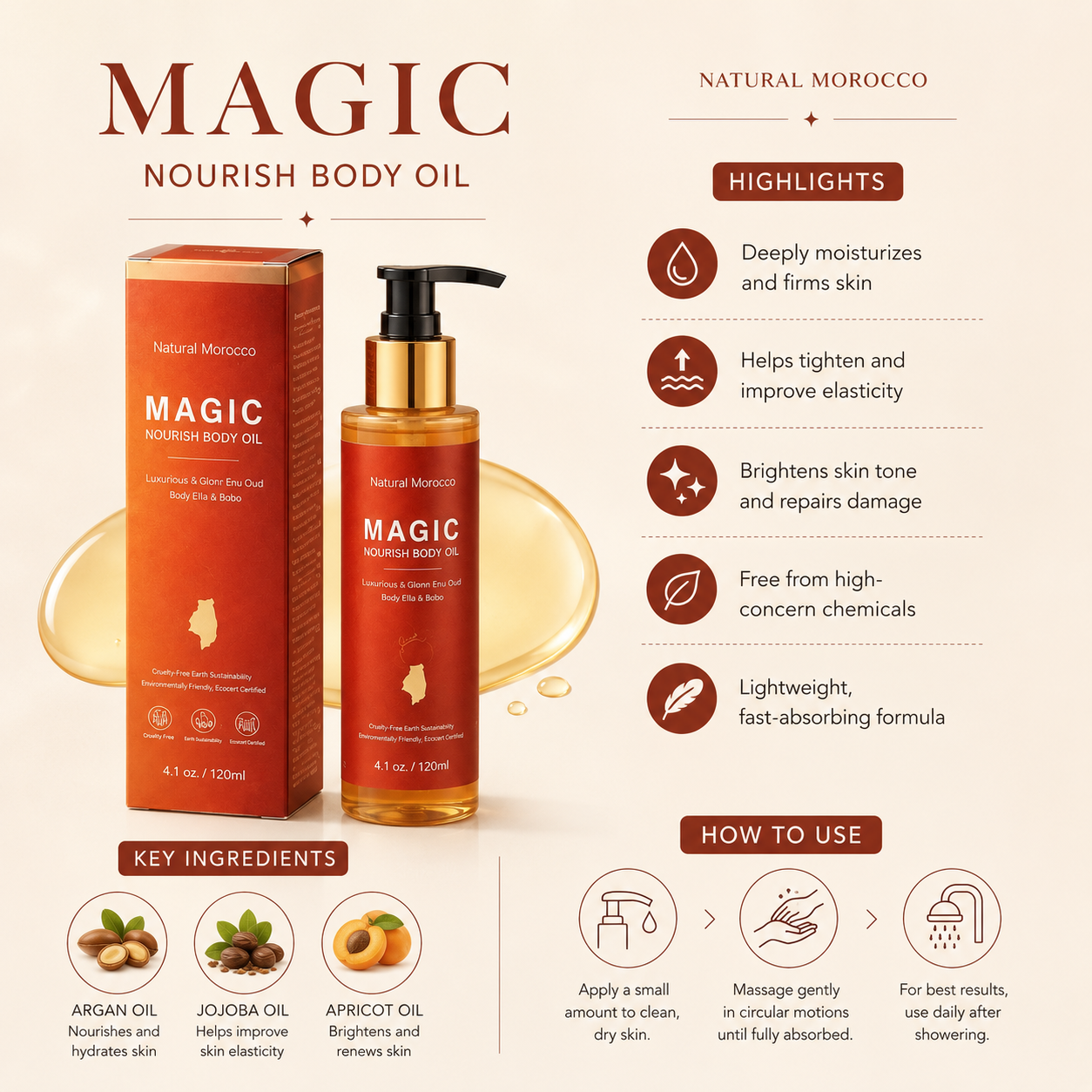 Nourishing Firming Body Oil
