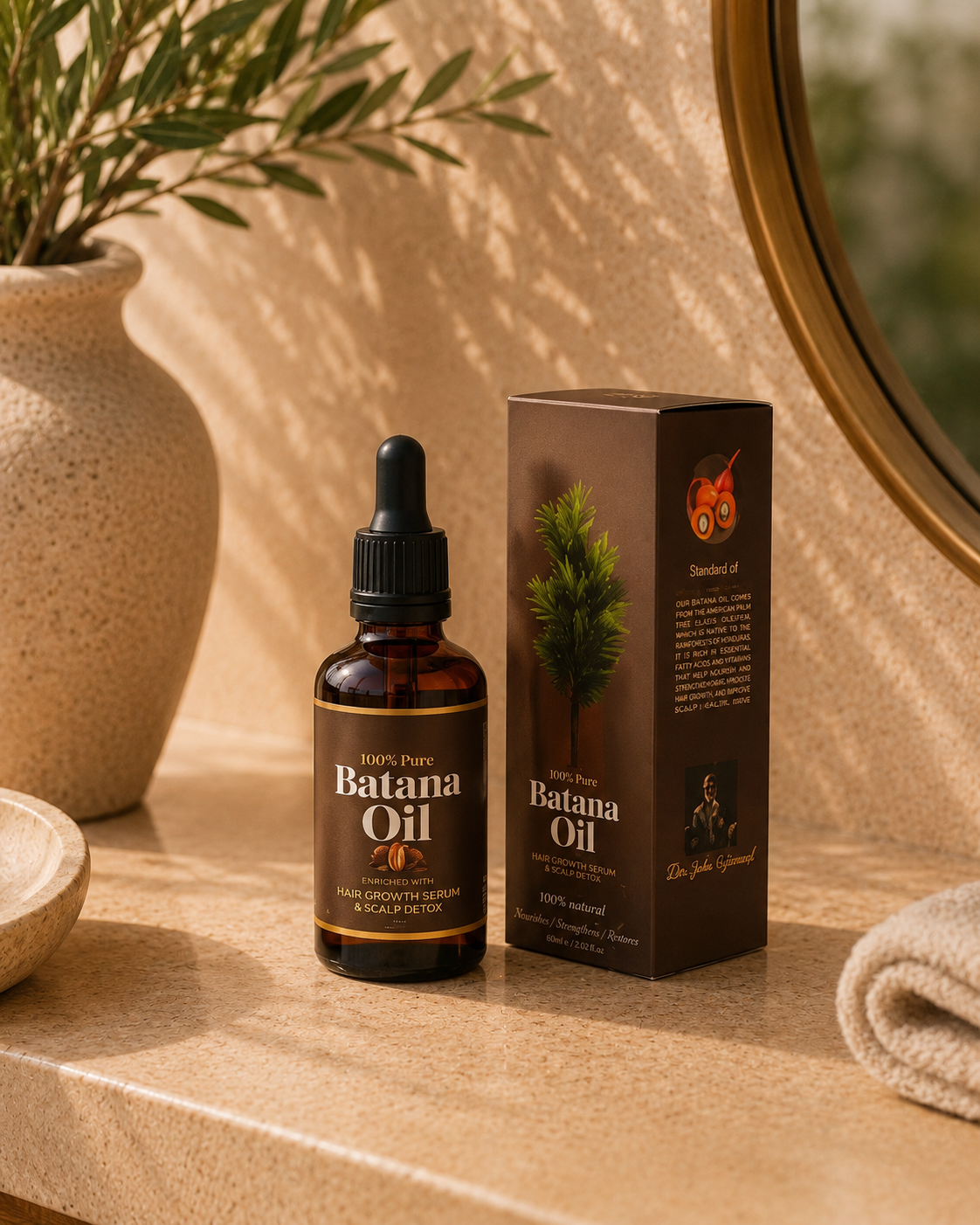 Batana Rosemary Mint Hair Oil