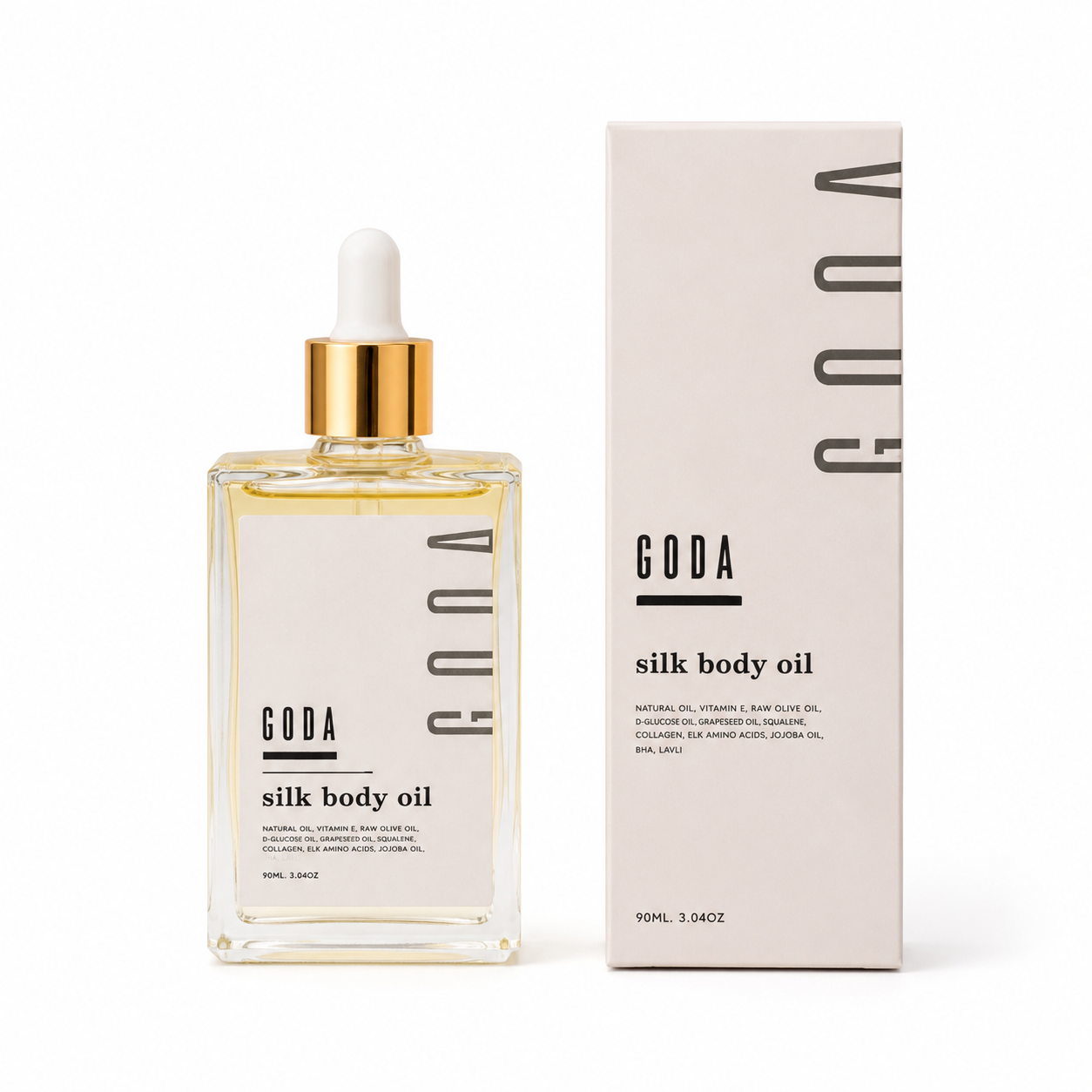 Silk Scented Body Oil