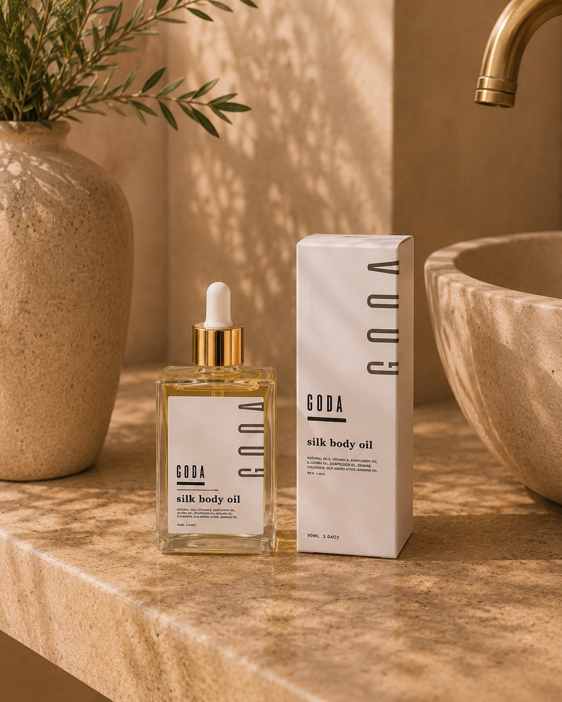 Silk Scented Body Oil