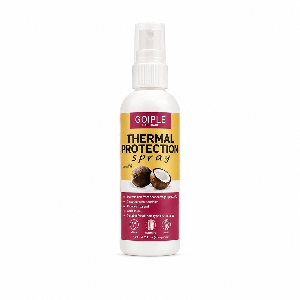 Coconut Heat Protectant Spray
