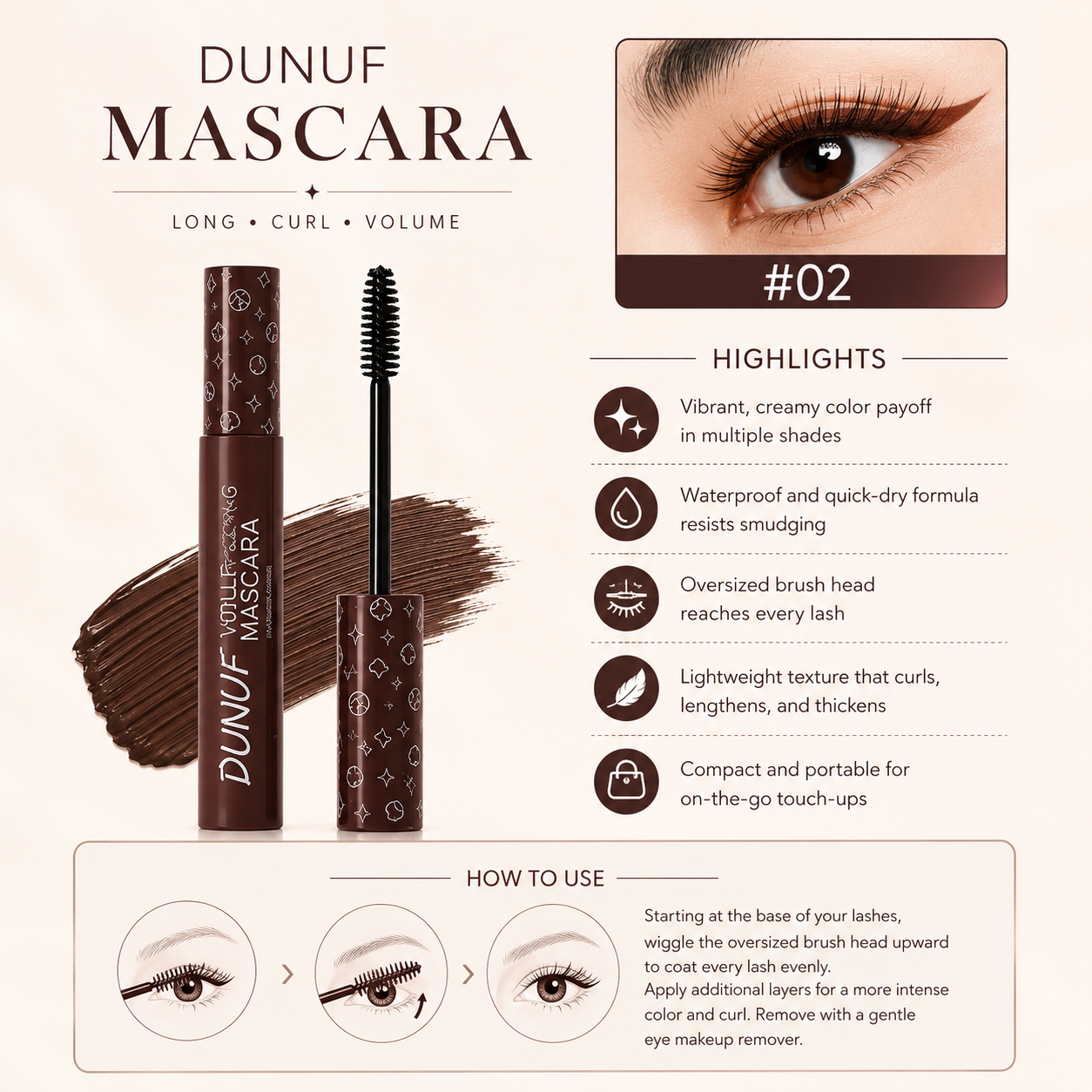 Colorful Curl & Lift Mascara