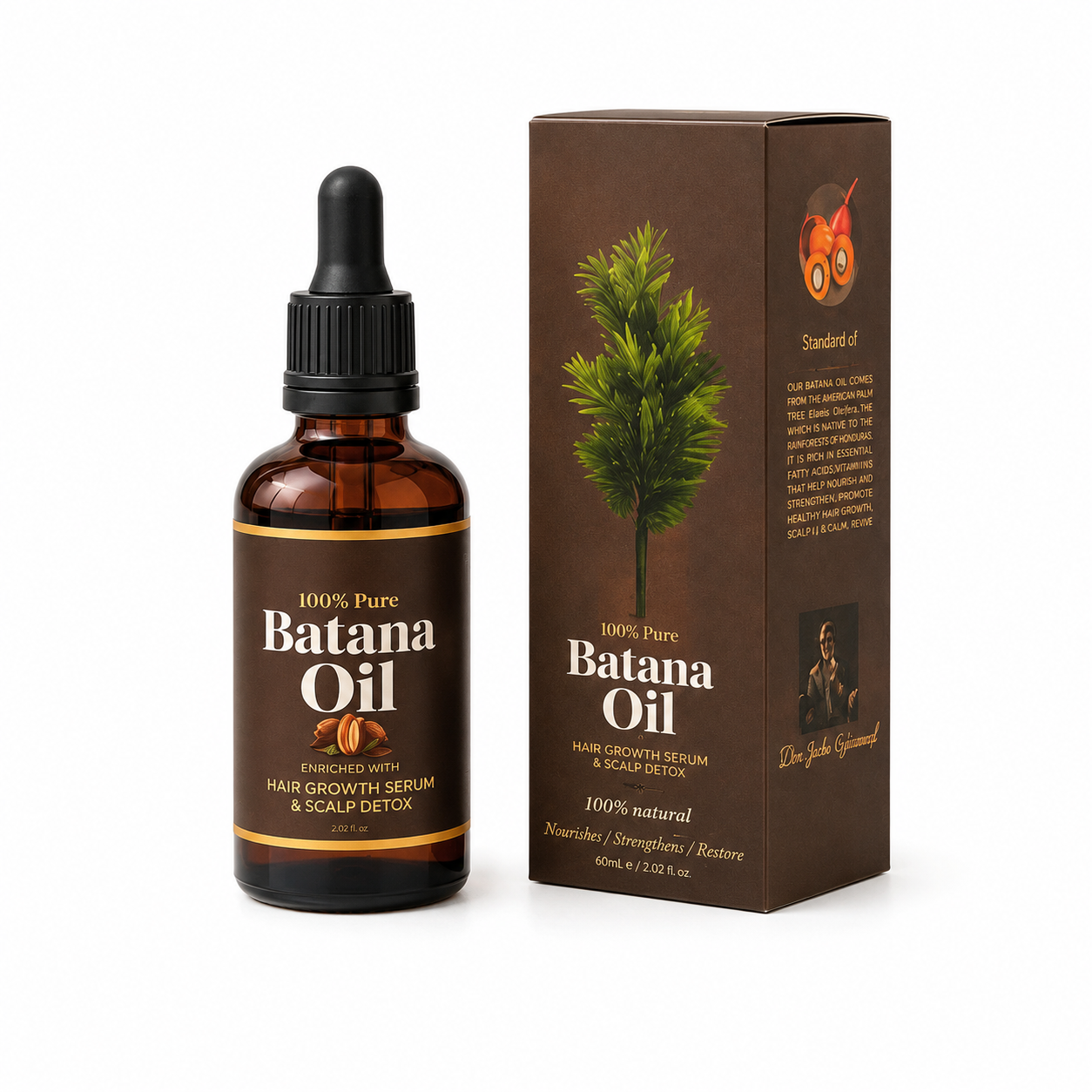Batana Rosemary Mint Hair Oil