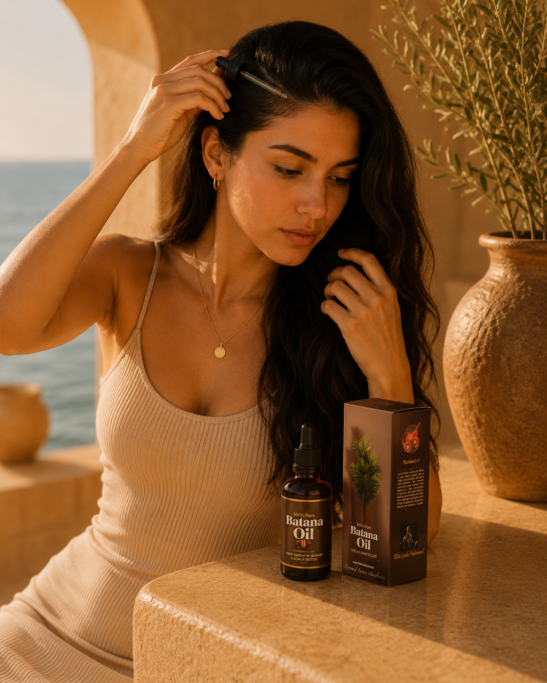 Batana Rosemary Mint Hair Oil