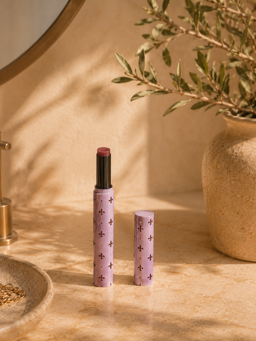 Gray Purple Jelly Lipstick