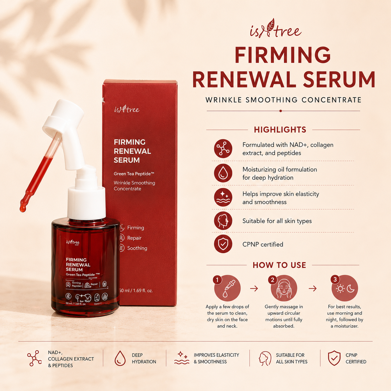 NAD+ Collagen Firming Serum