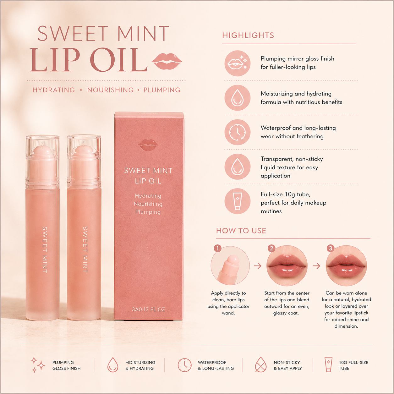 Crystal Jelly Lip Oil