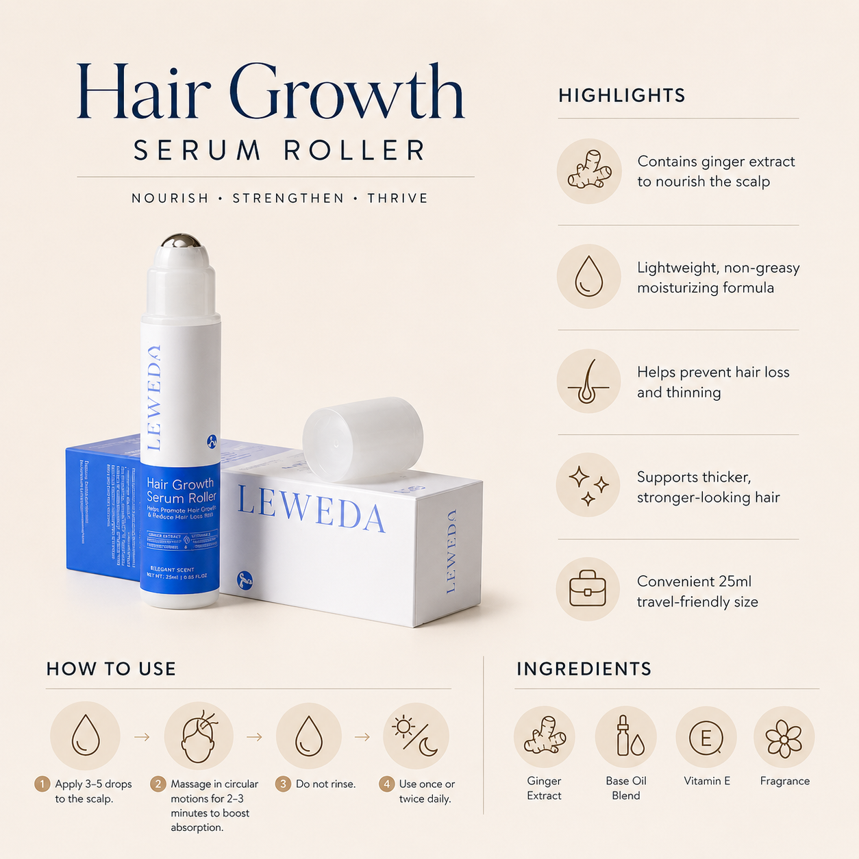 Ginger Scalp & Hair Oil
