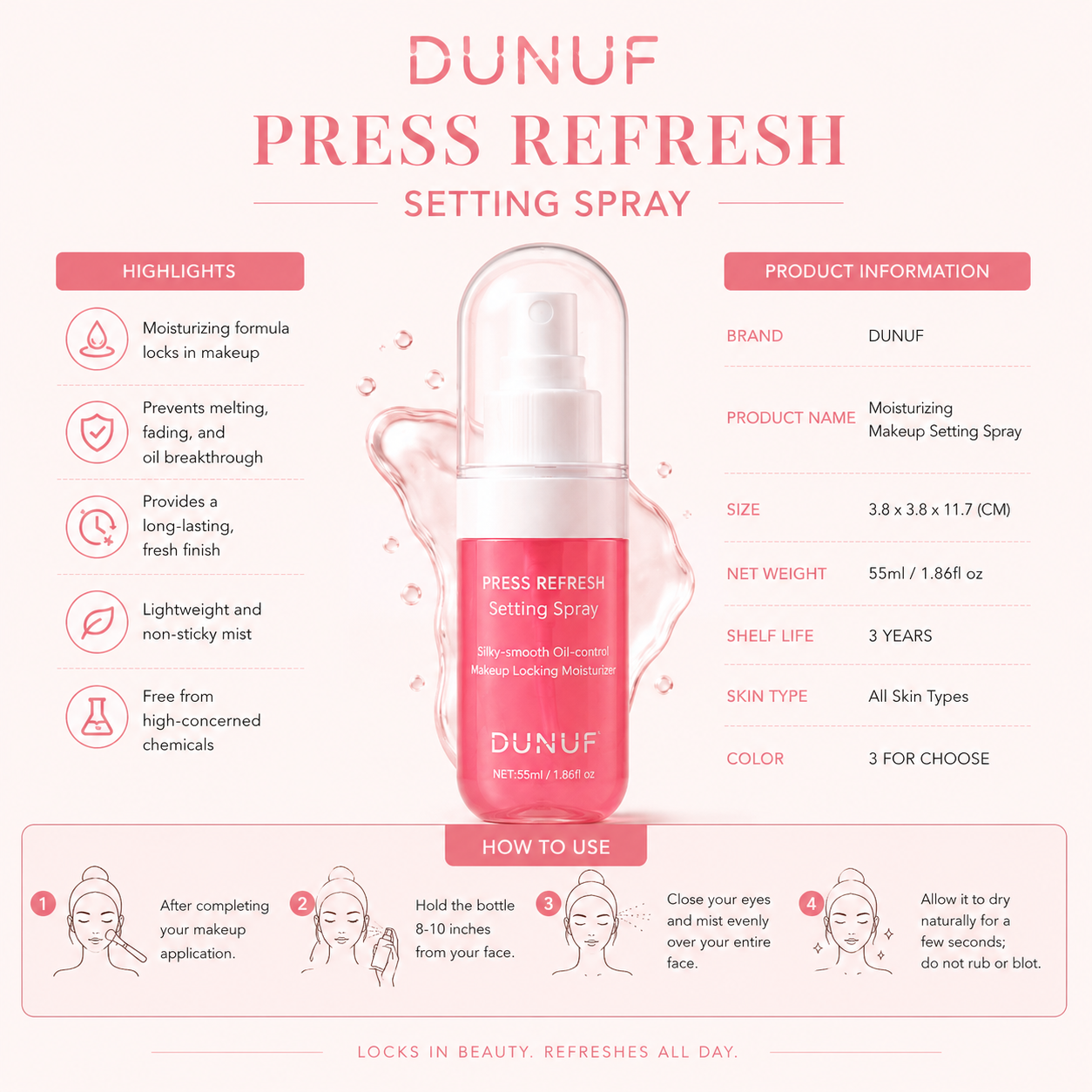 Hydrating Makeup Setting Mist