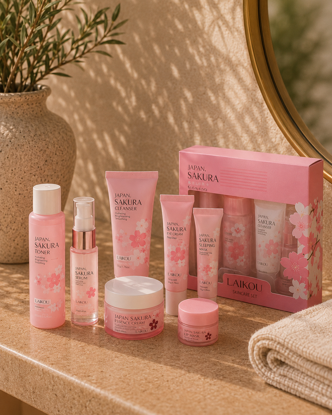 Sakura Complete Skincare Set