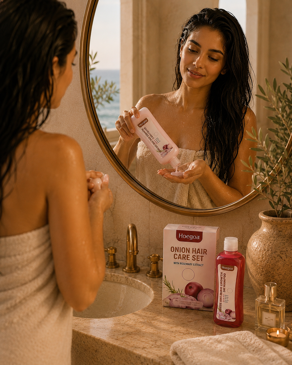 Rosemary & Onion Hair Care Set